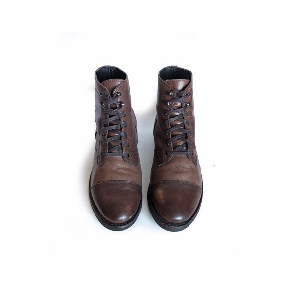 Thursday Boot Company Mens 9 Brown Leather Ankle Boots 'Captain' - Picture 3 of 10